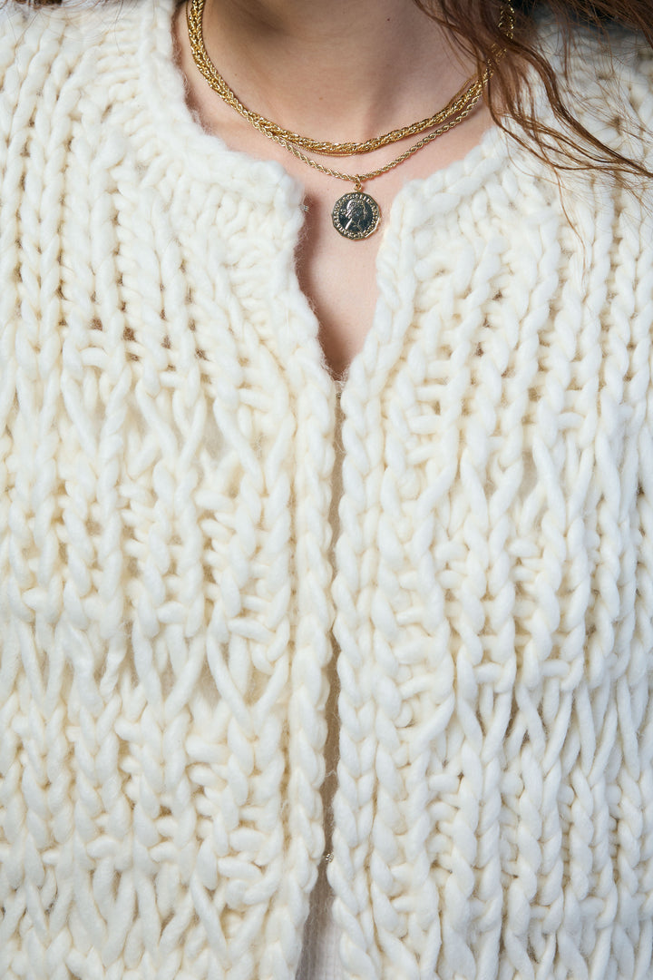 ハンドニットロービングベスト