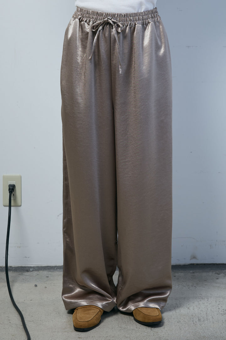 [予約/SET]ハンドニットロービングベスト+サテンサイドラインパンツ(2set)