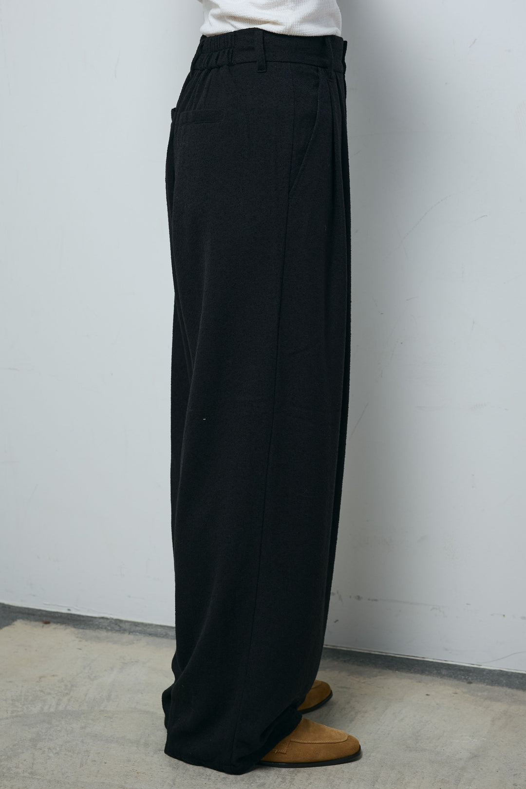 [予約]ネップワイドパンツ