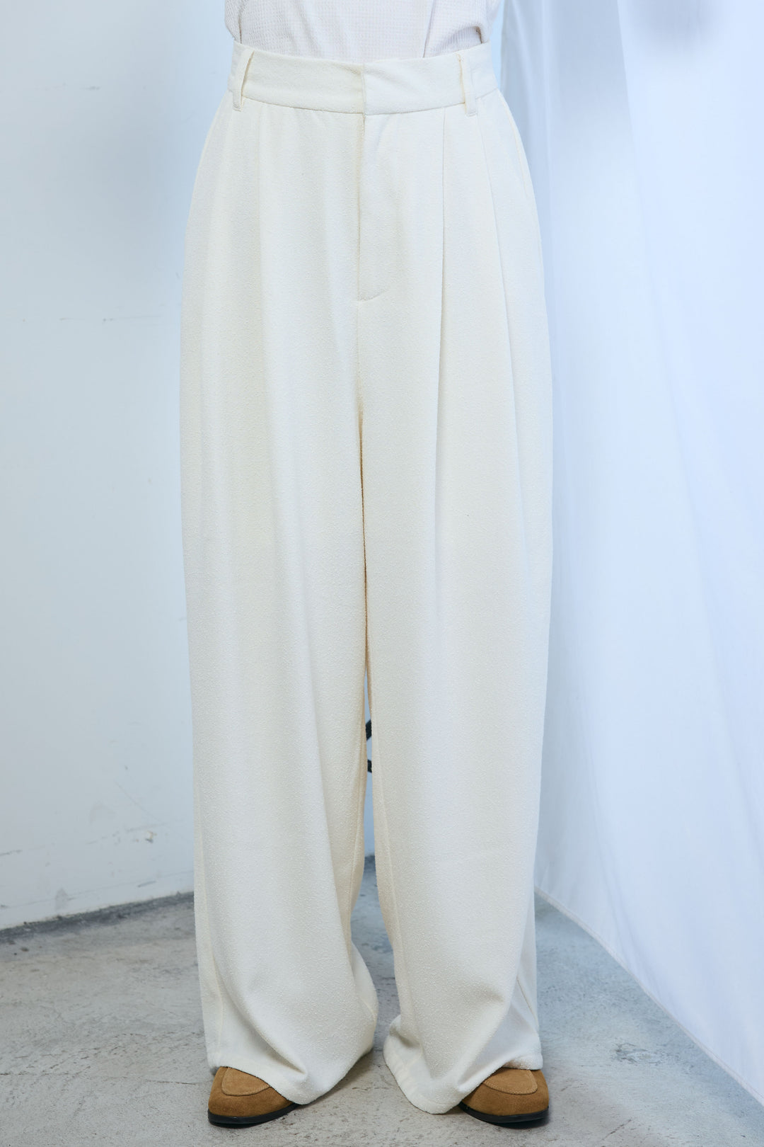 [予約]ネップワイドパンツ