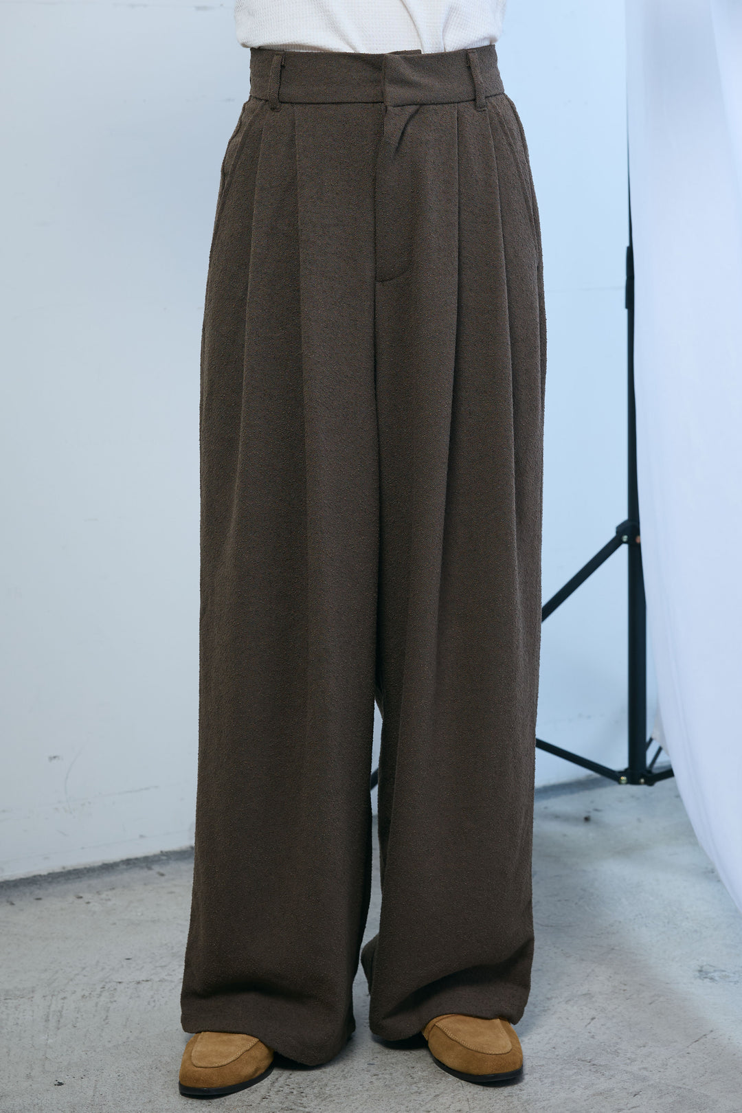 [予約]ネップワイドパンツ