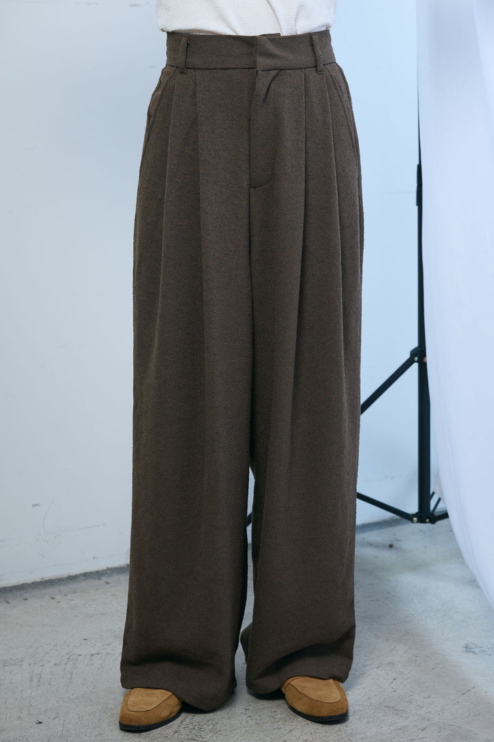 [予約]ネップワイドパンツ