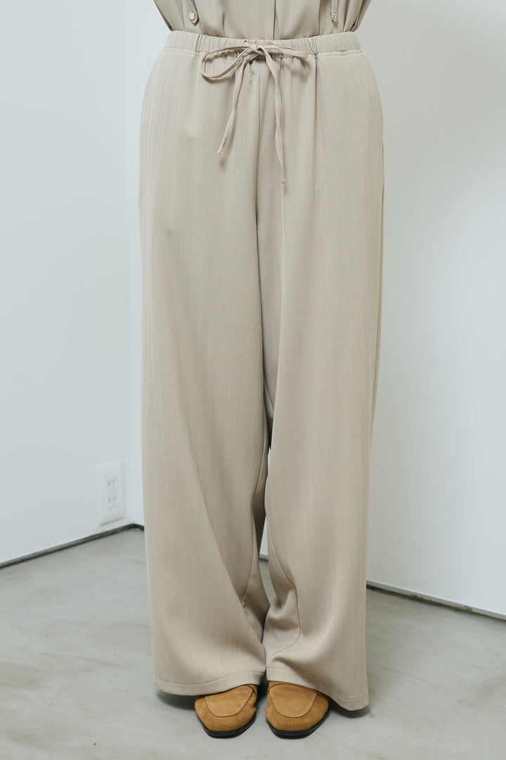 ミニヘリンボーンストレートイージーワイドPT