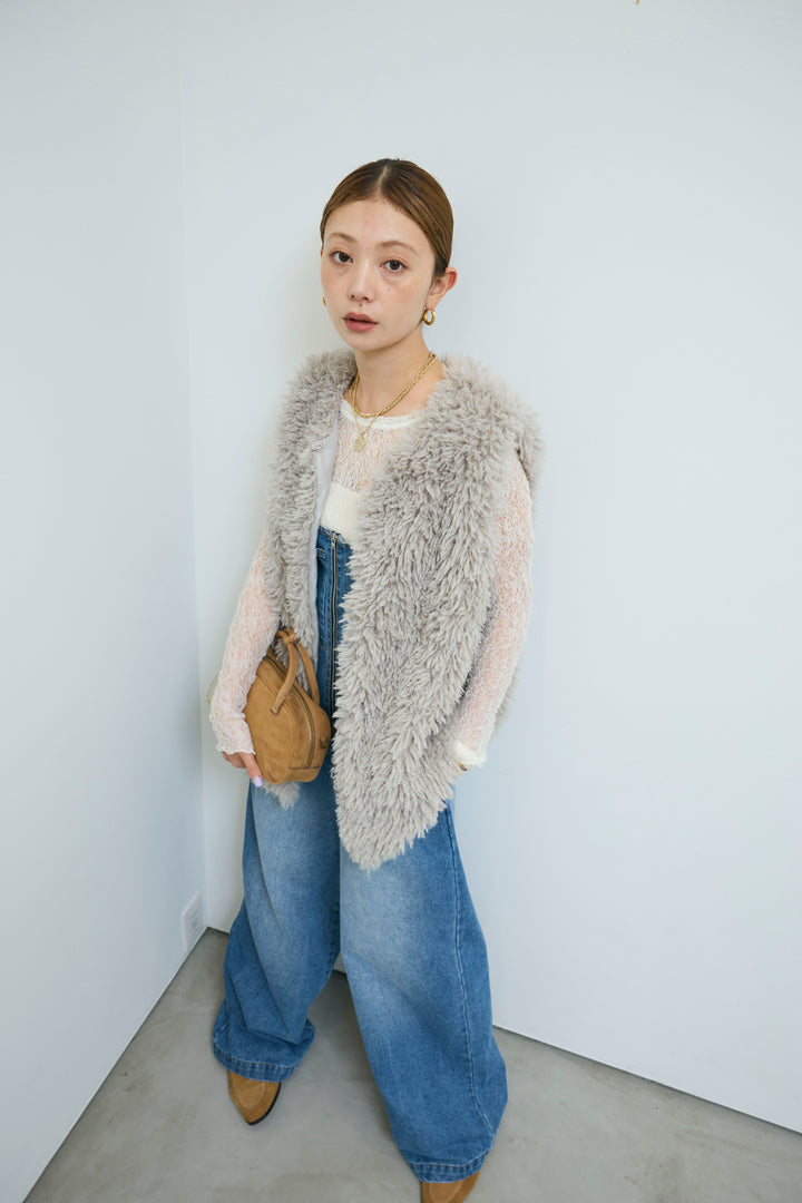 [予約]プードルファーベスト