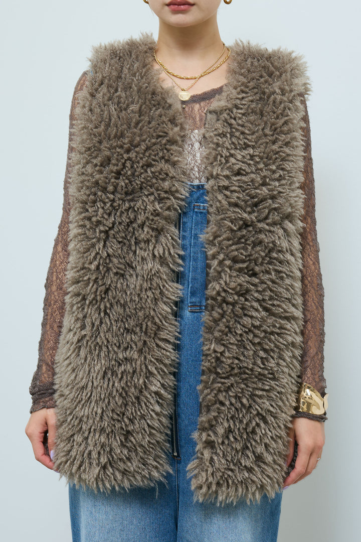 [予約]プードルファーベスト