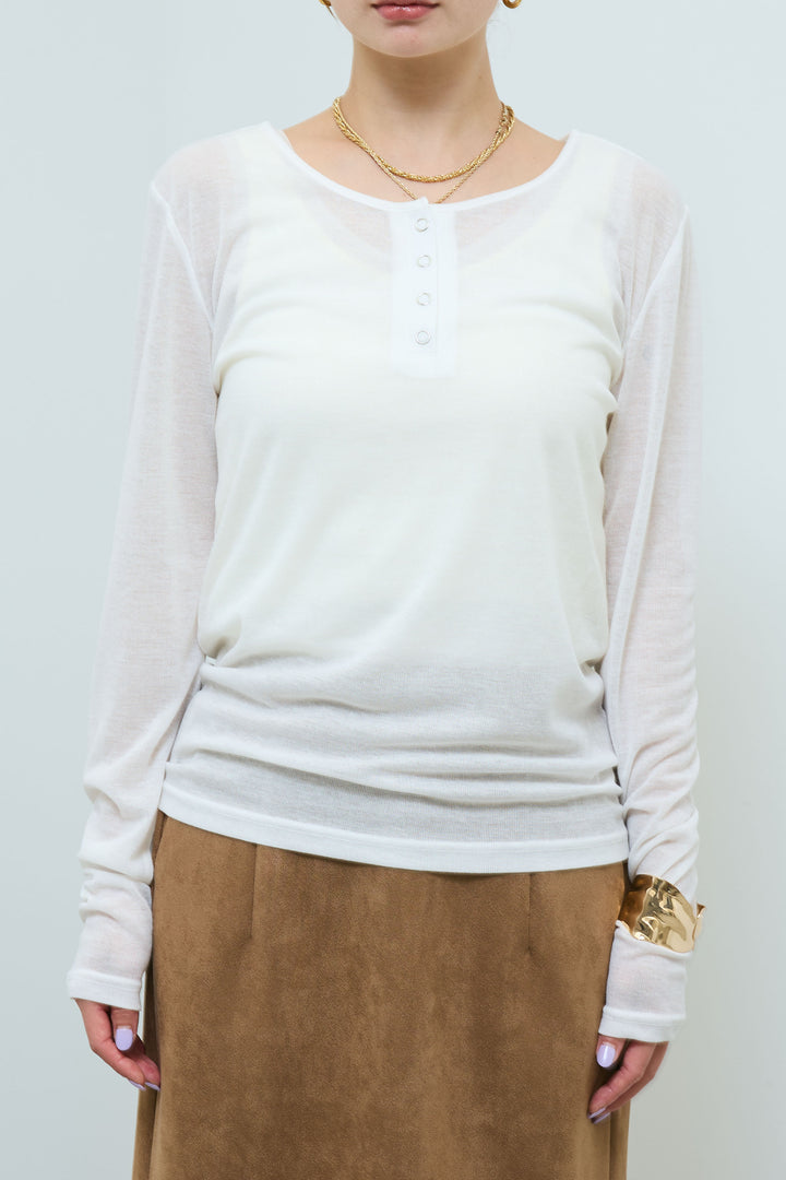 [予約/SET]ロービングケーブルオーバーサイズジップPO+シアーヘンリーネックロンT(2set)