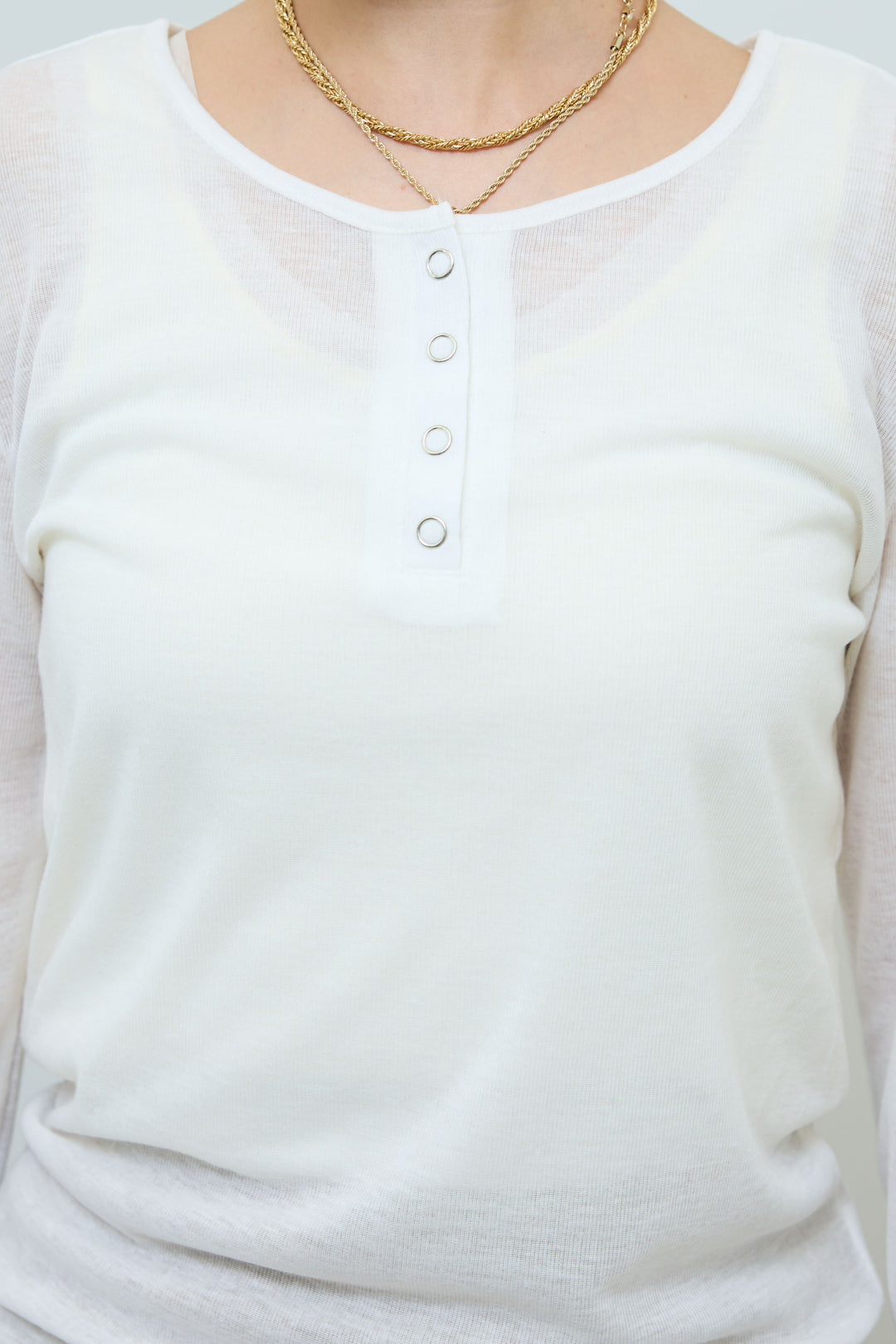 [予約/SET]フリンジニットベスト+シアーヘンリーネックロンT+ベロアストライプ細畝ワイドパンツ(3set)