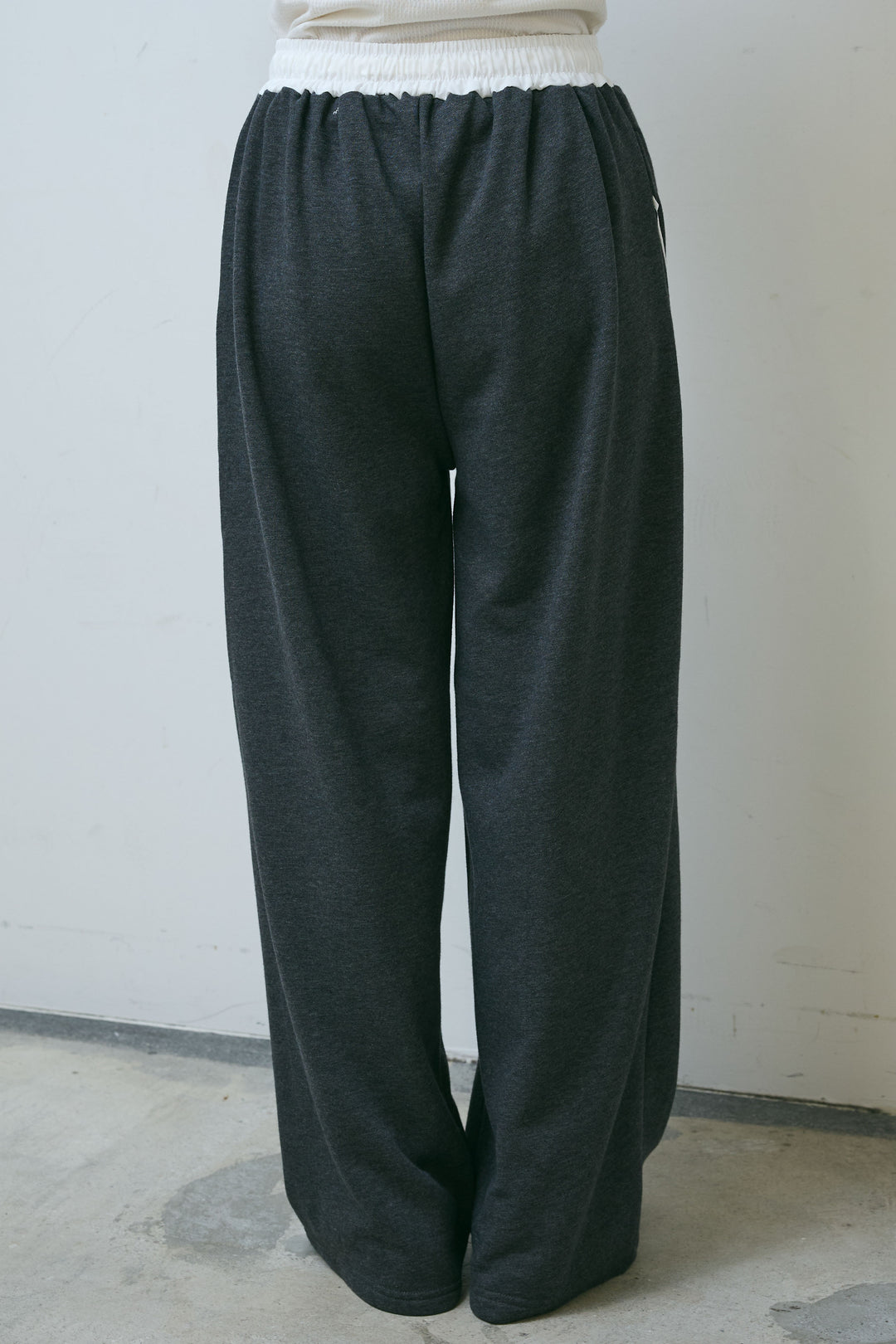 [予約/SET]パイピングジャガードJK+裏毛カーブラインワイドパンツ(2set)