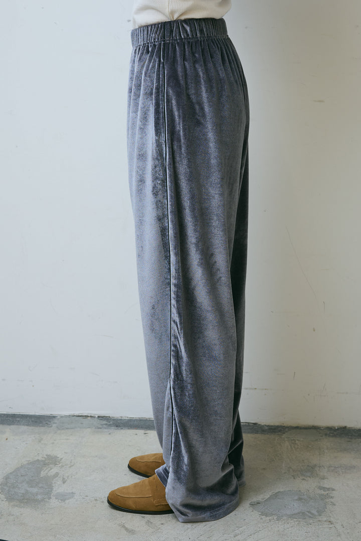 [予約/SET]ダンスフェザーベスト+ベロアサイドラインパンツ(2set)