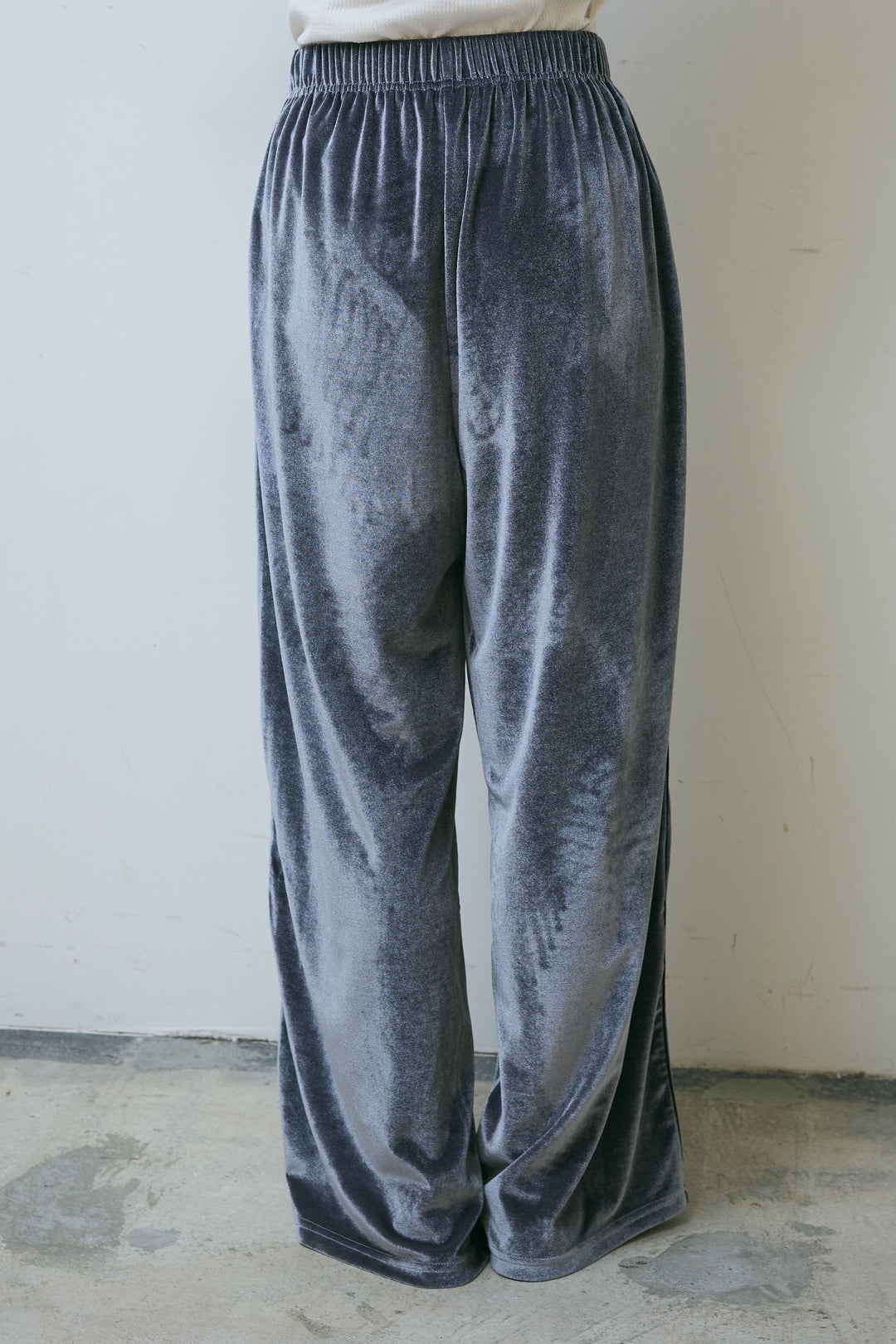 [予約]ベロアサイドラインパンツ