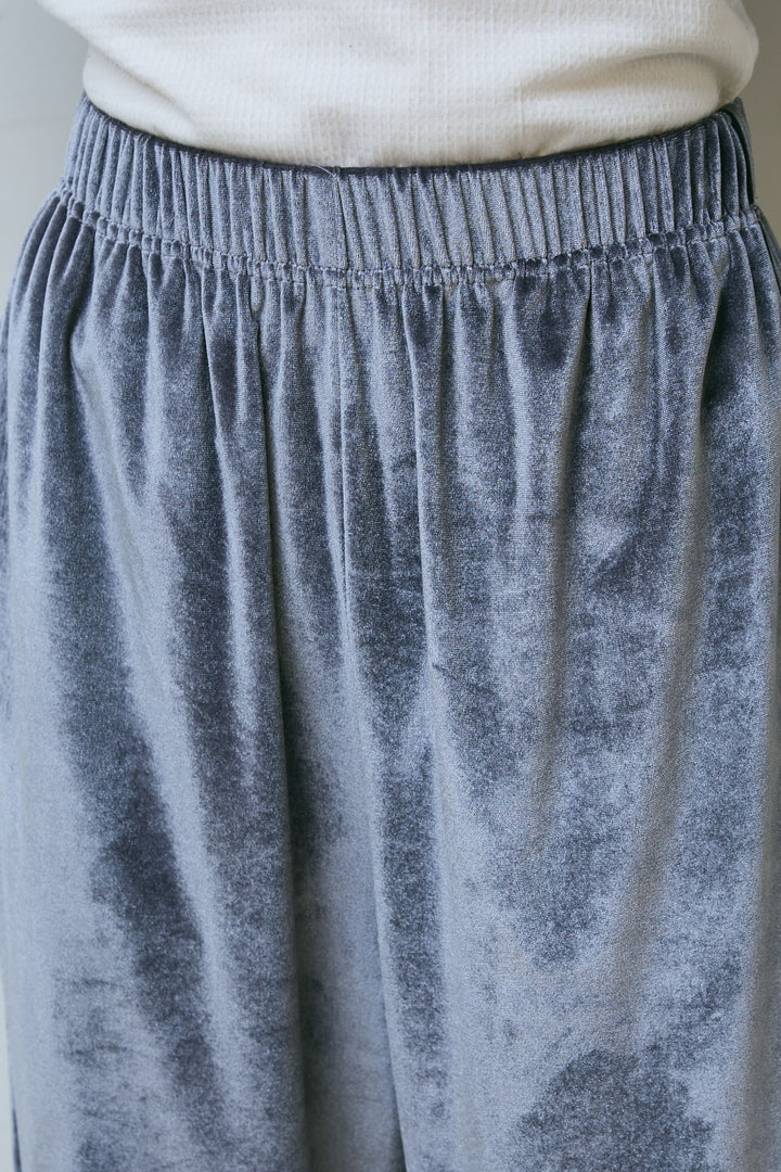 [予約]ベロアサイドラインパンツ