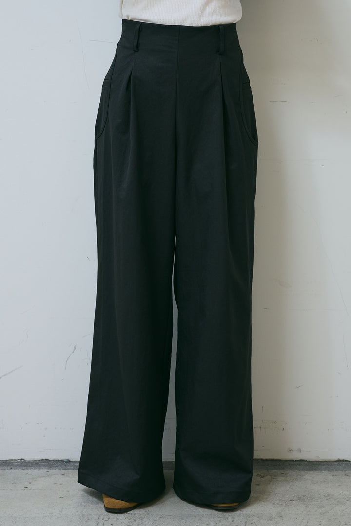 [予約/SET]フェイクスウェードブルゾン+サイドポケットカーブフォルムパンツ(2set)