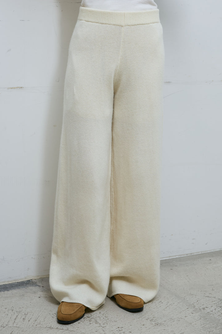 [予約]ニットワイドパンツ