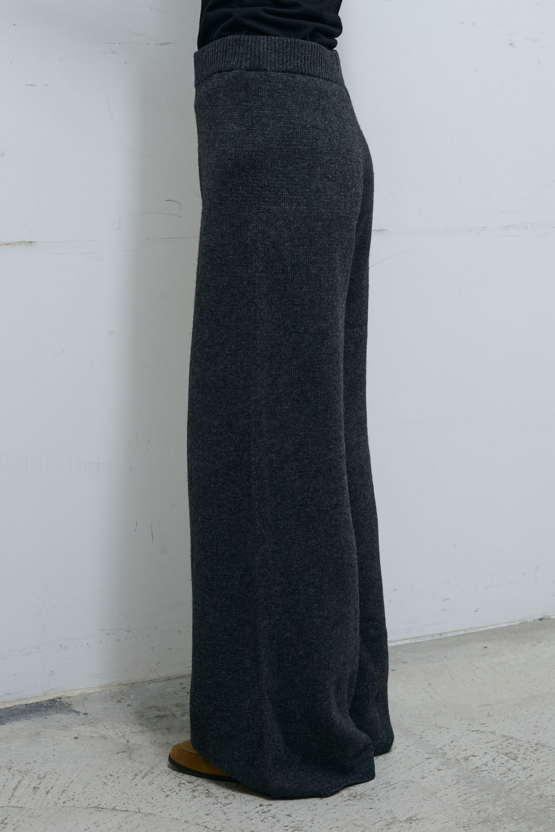 [予約]ニットワイドパンツ