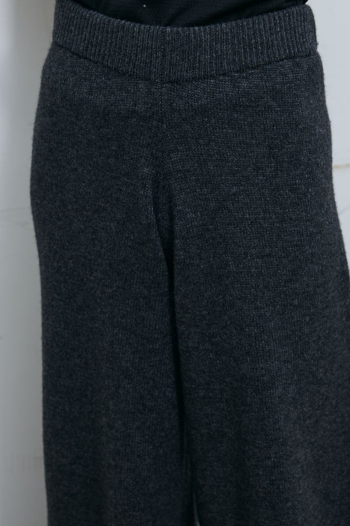 [予約]ニットワイドパンツ