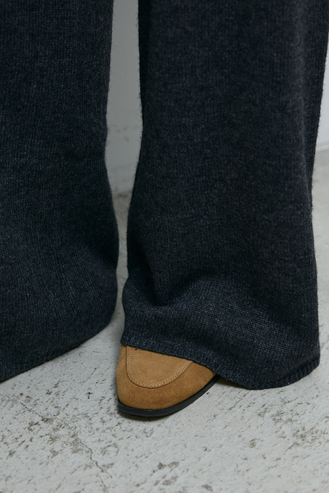 [予約]ニットワイドパンツ