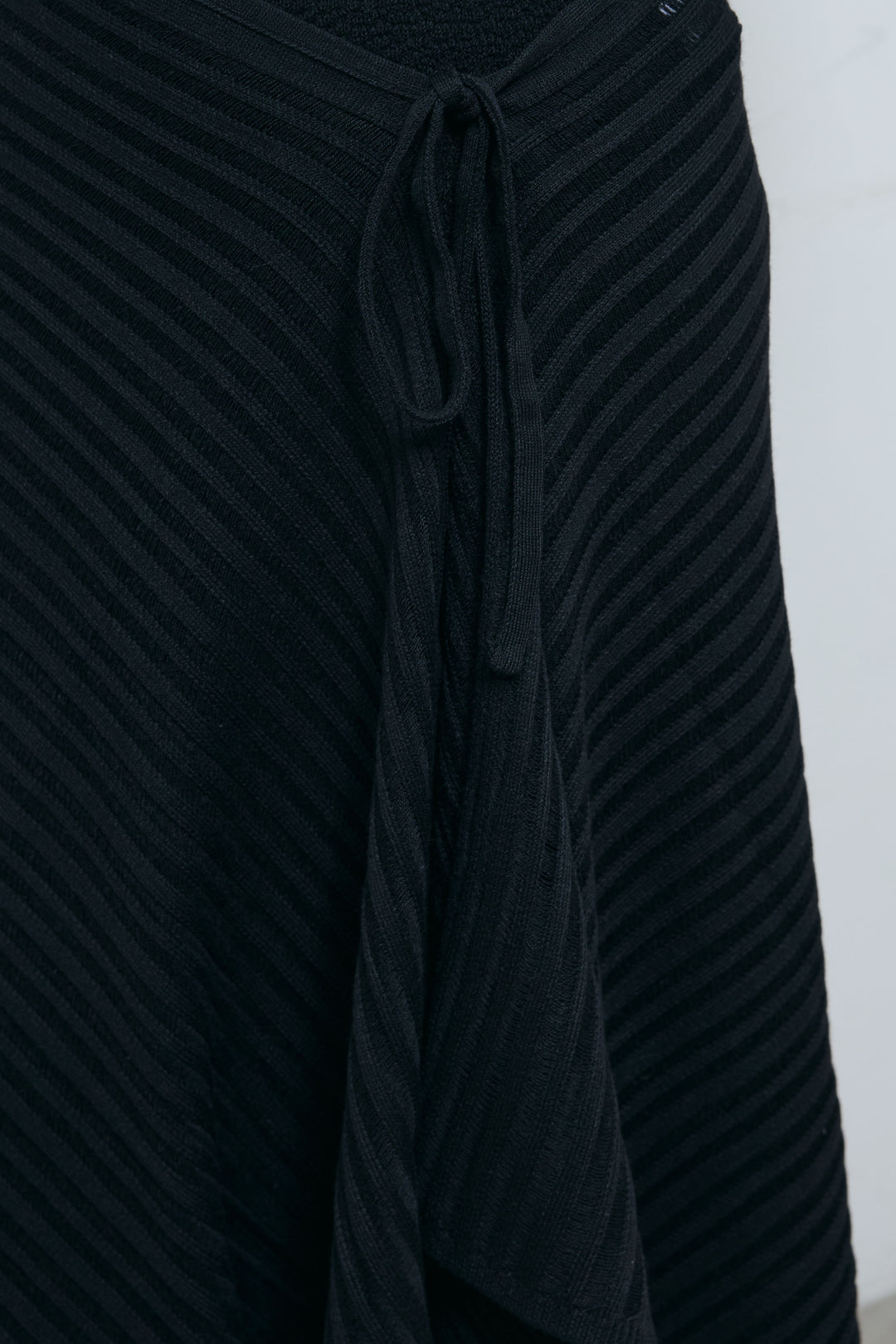 [予約/SET]ライン編みニットラップ+ニットマキシスカート(2set)