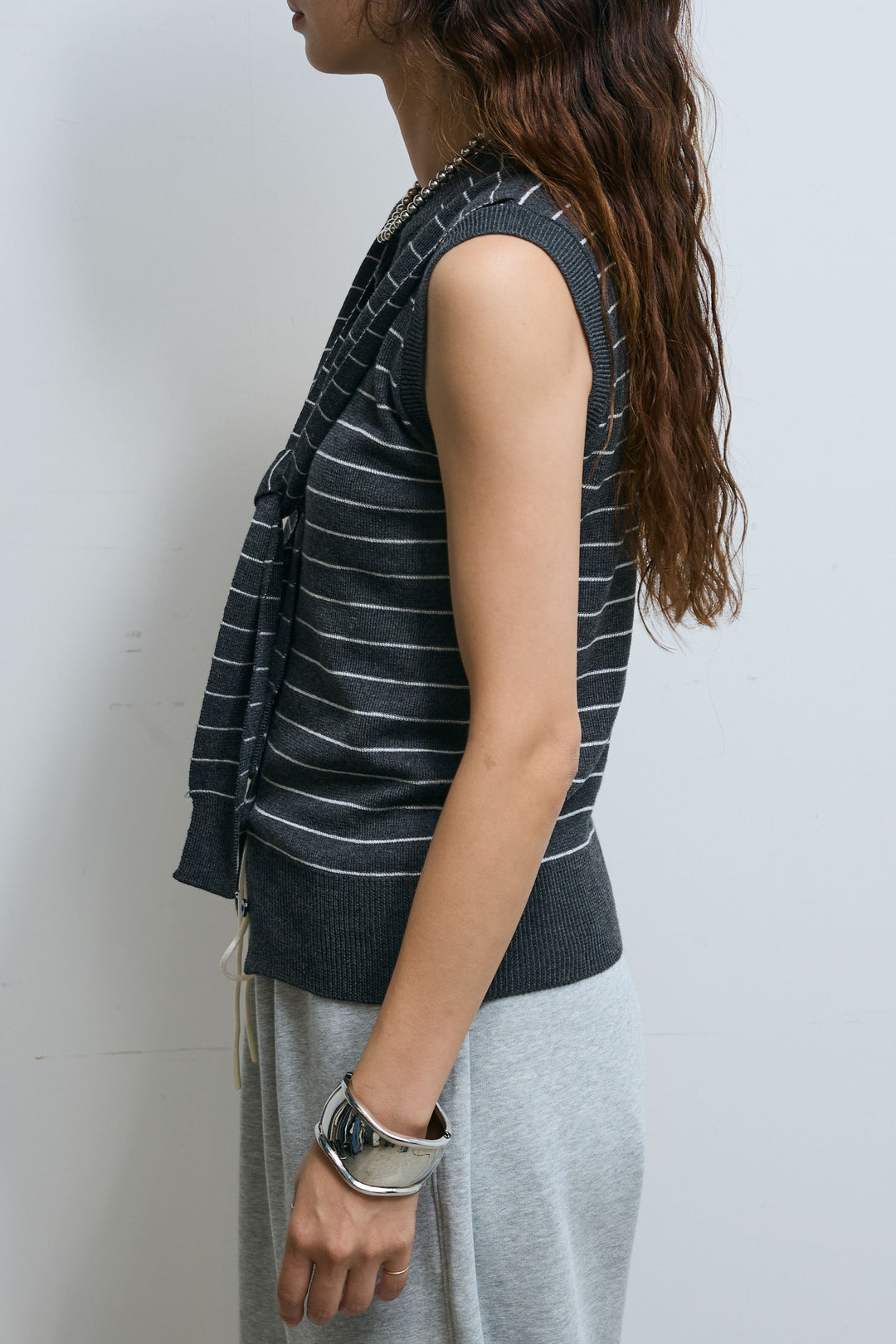 [予約]ドッキングスリーブニットTOPS