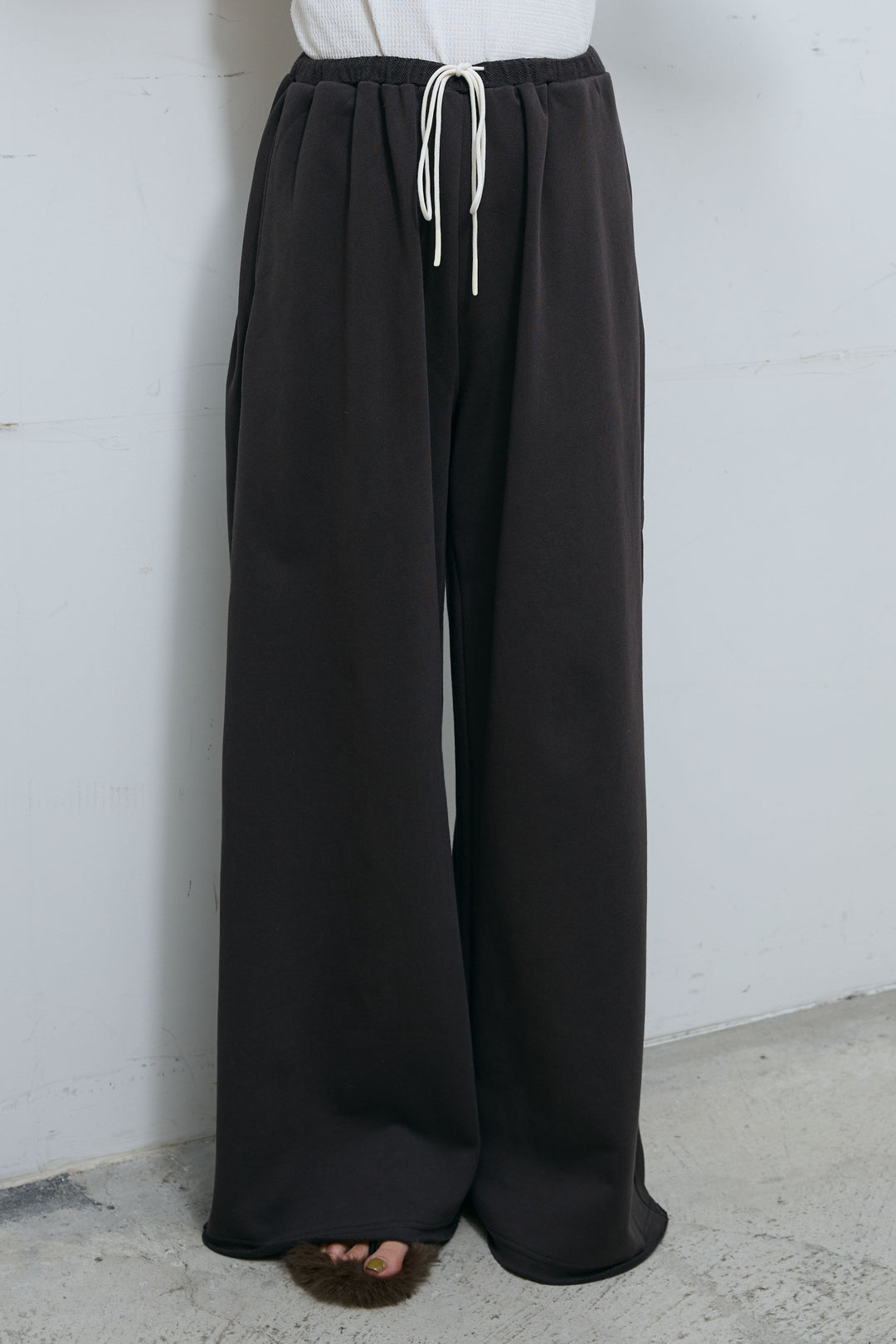 [予約/SET]2wayニットカーデ+エフォートレススウェットパンツ(2set)