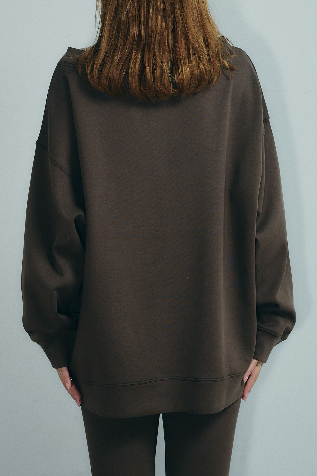 [予約]オーバーサイズオフショルスウェット