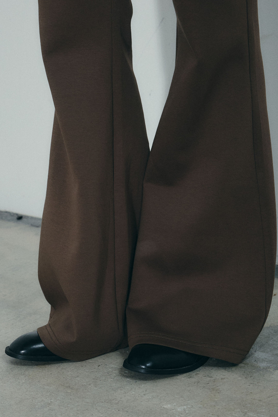 [予約/SET]オーバーサイズオフショルスウェット+美脚フレアスウェットパンツ(2set)