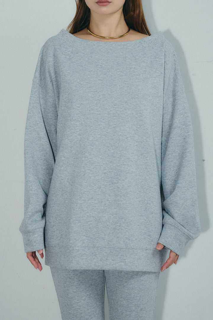 [予約]オーバーサイズオフショルスウェット