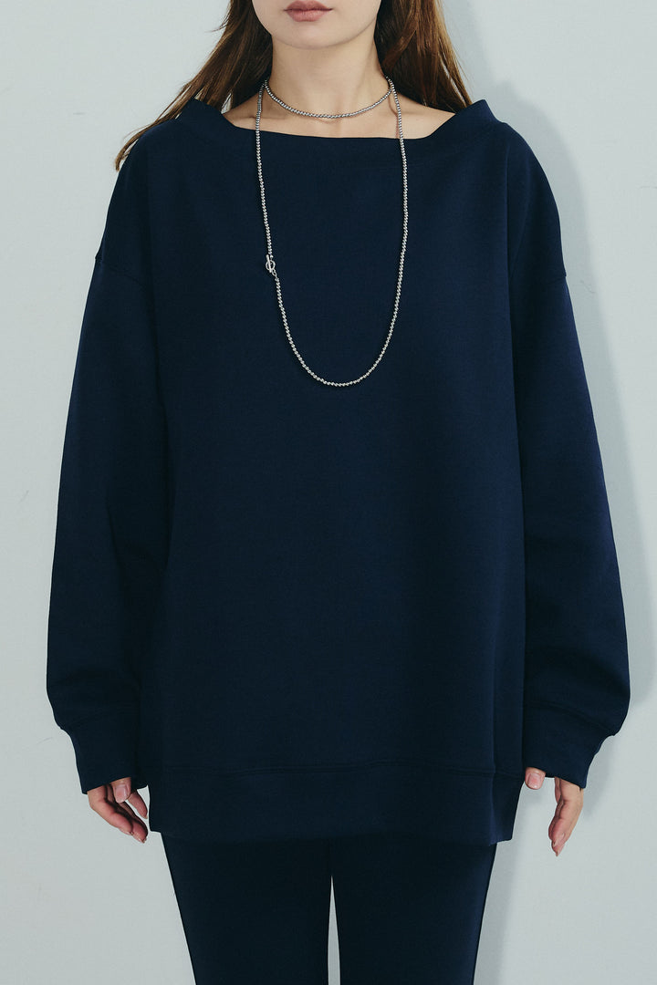 [予約]オーバーサイズオフショルスウェット