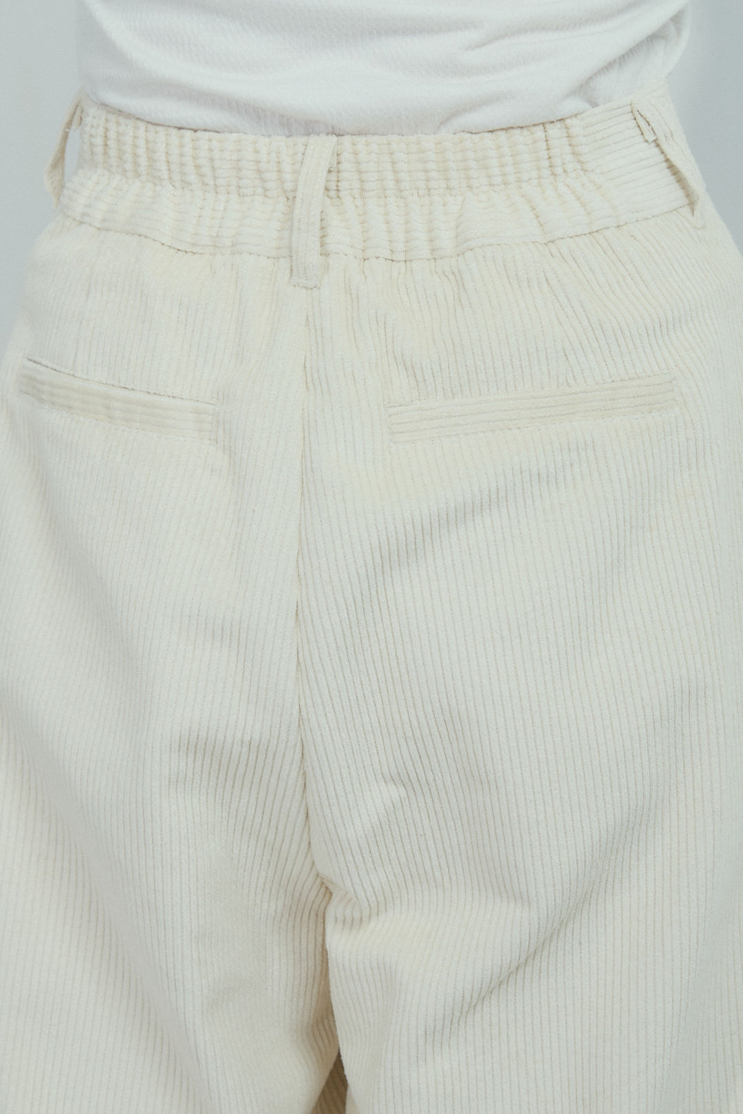 [予約/SET]プードルファーベスト+シアーレーストップス+細畝コーデュロイカーブパンツ(3set)