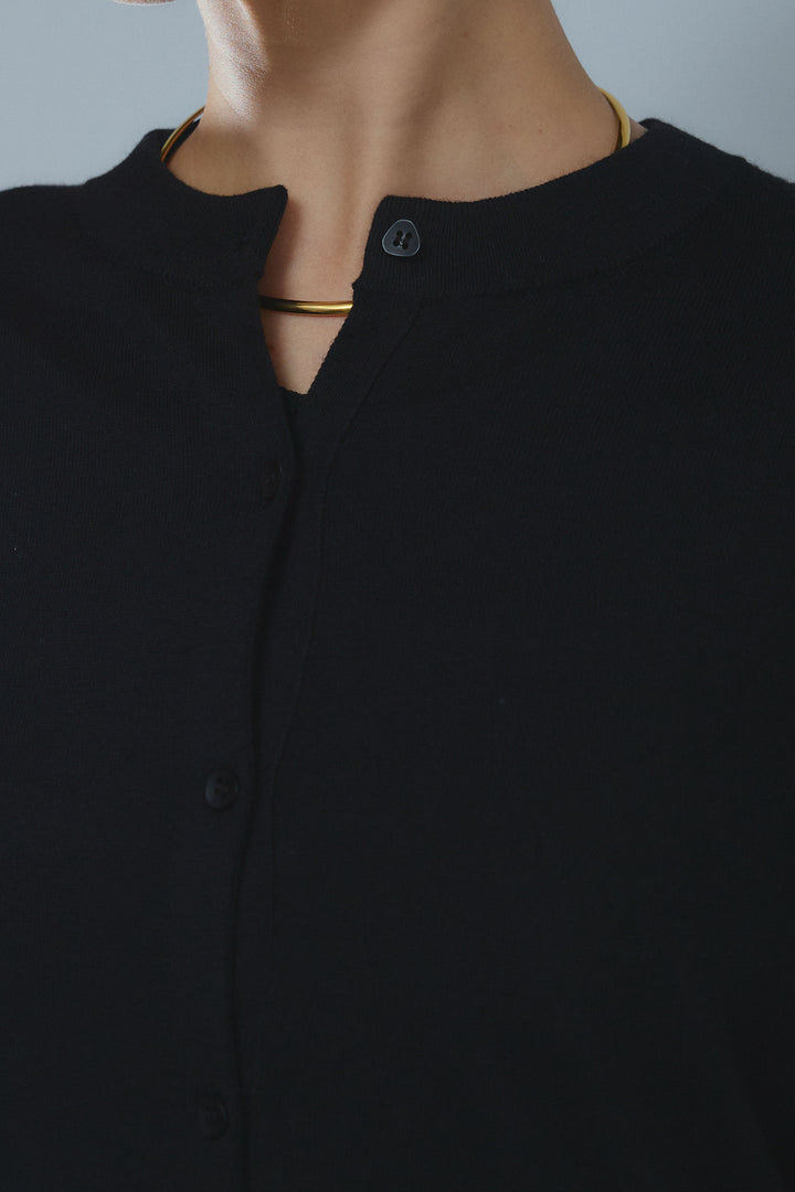 [予約]スカーフセットウール混カーデ