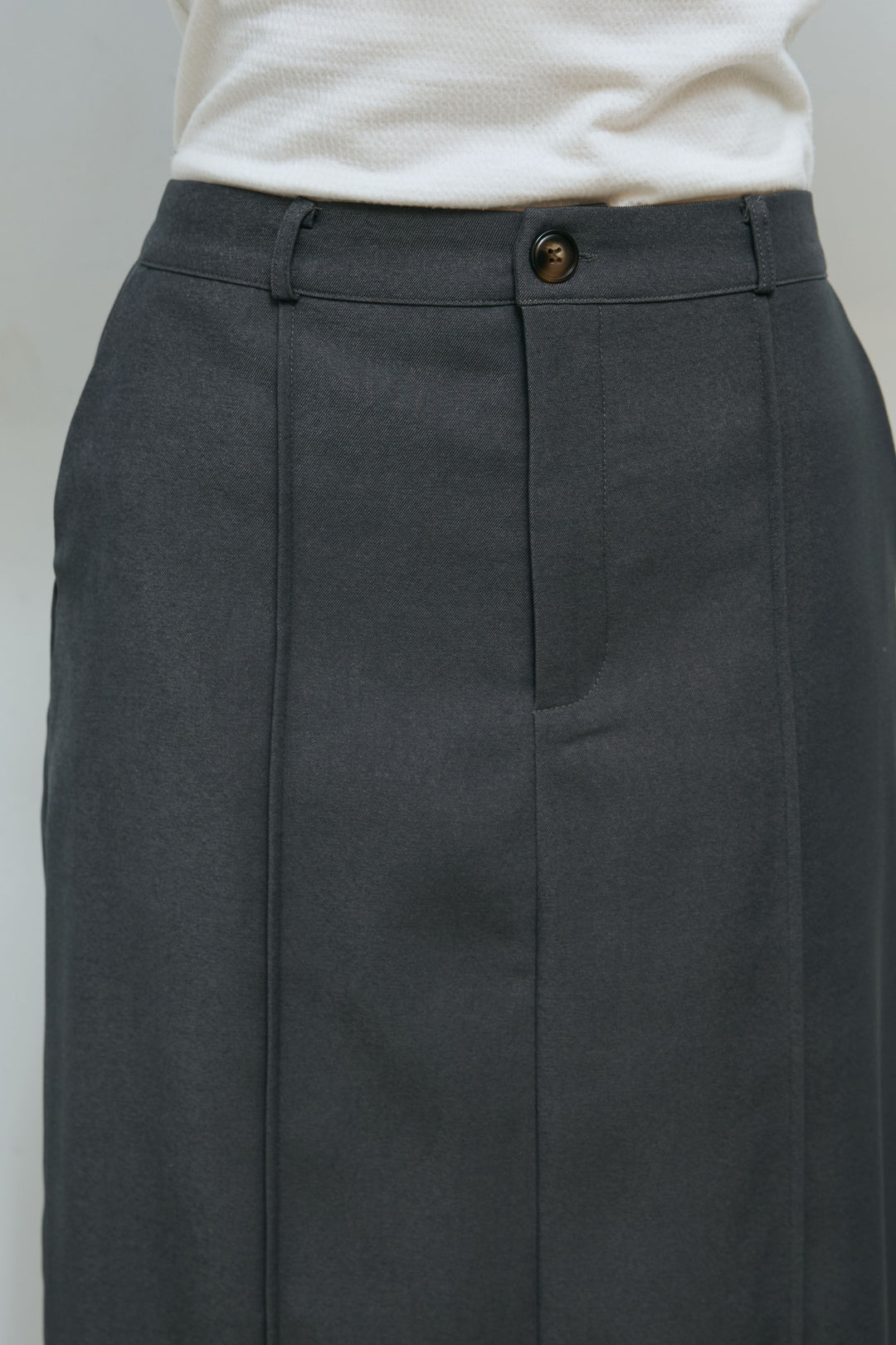 ピンタックストレートスカート