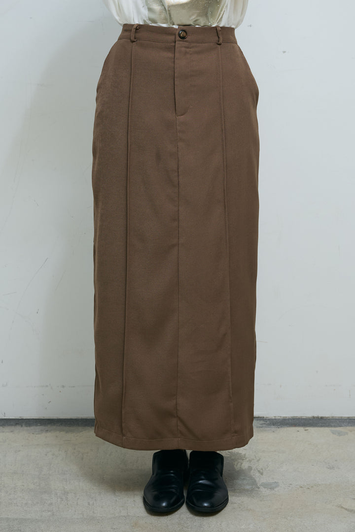 ピンタックストレートスカート