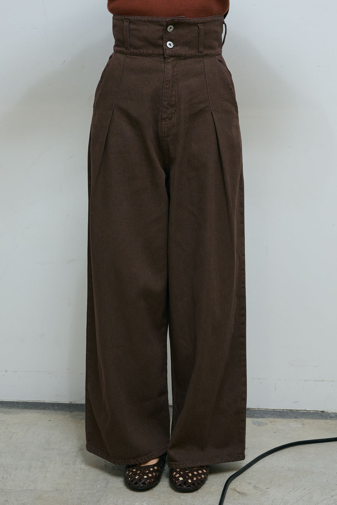 [予約]ハイウエスト10ozデニム