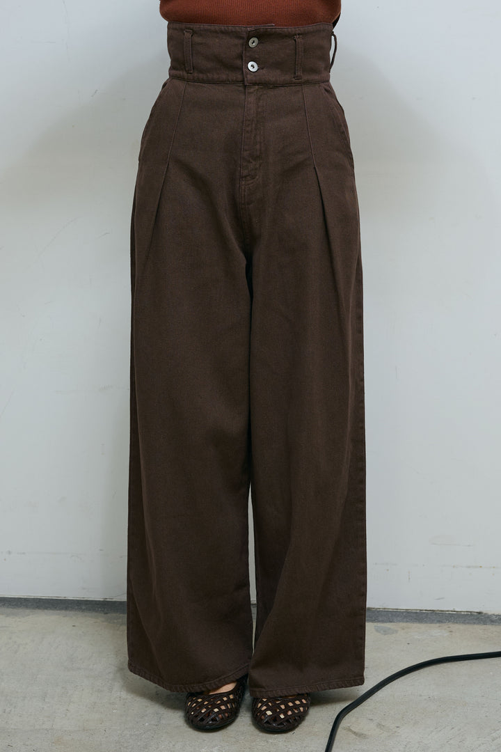 [予約]ハイウエスト10ozデニム