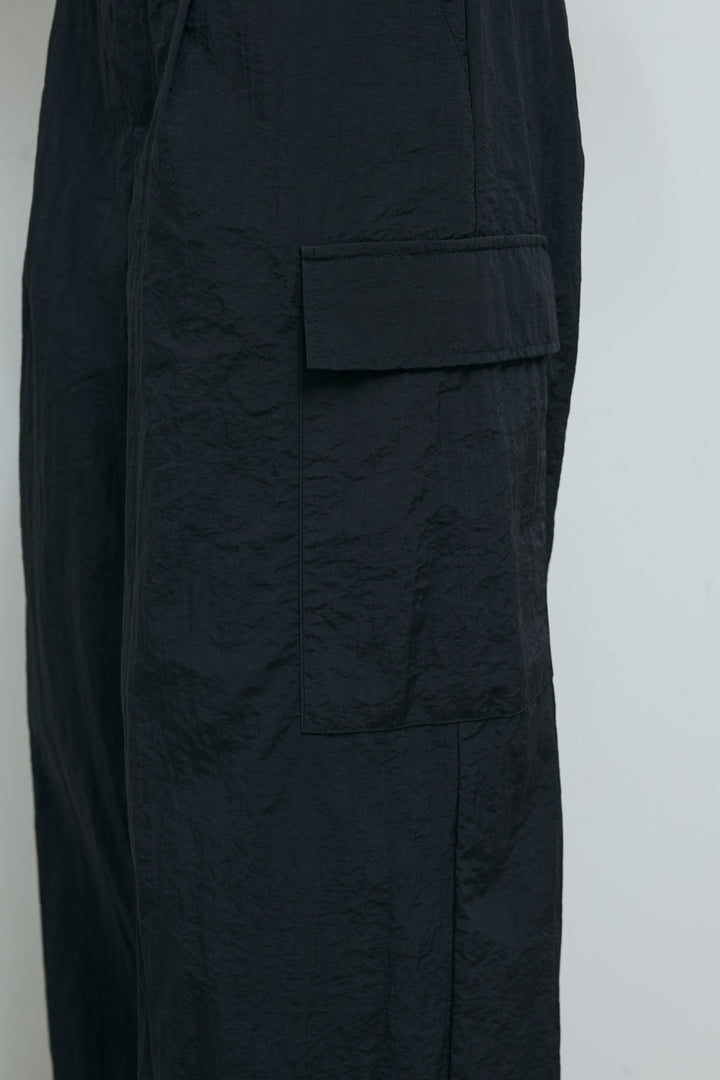 [予約/SET]スキッパーバルーンシャツ+ナイロン裾ドロストPT(2set)