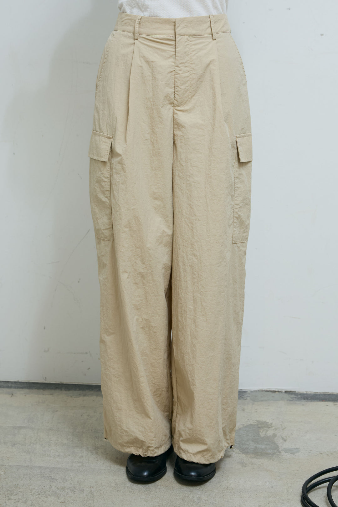 ナイロン裾ドロストPT