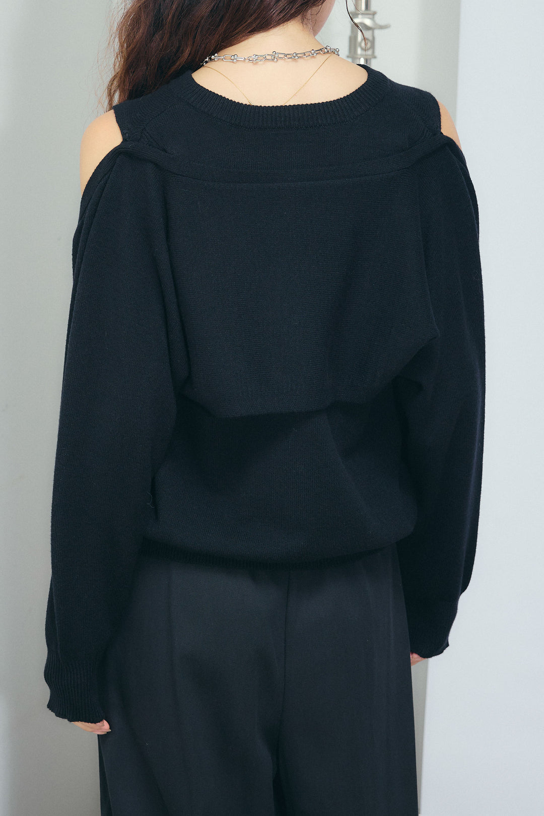 [予約]2wayニットカーデ