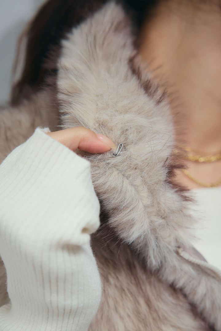 [予約/SET]エコファースタンドジレ+バルーンパンツ(2set)