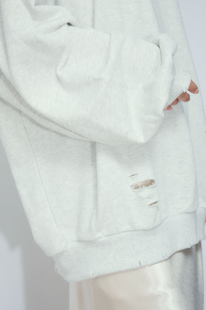 [予約/SET]ヴィンテージ加工PO+フロントスリット裏毛SK(2set)