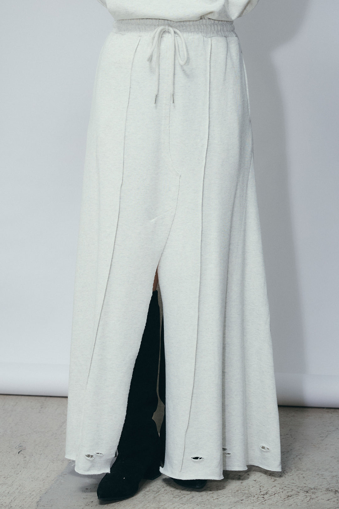 [予約/SET]ヴィンテージ加工PO+フロントスリット裏毛SK(2set)