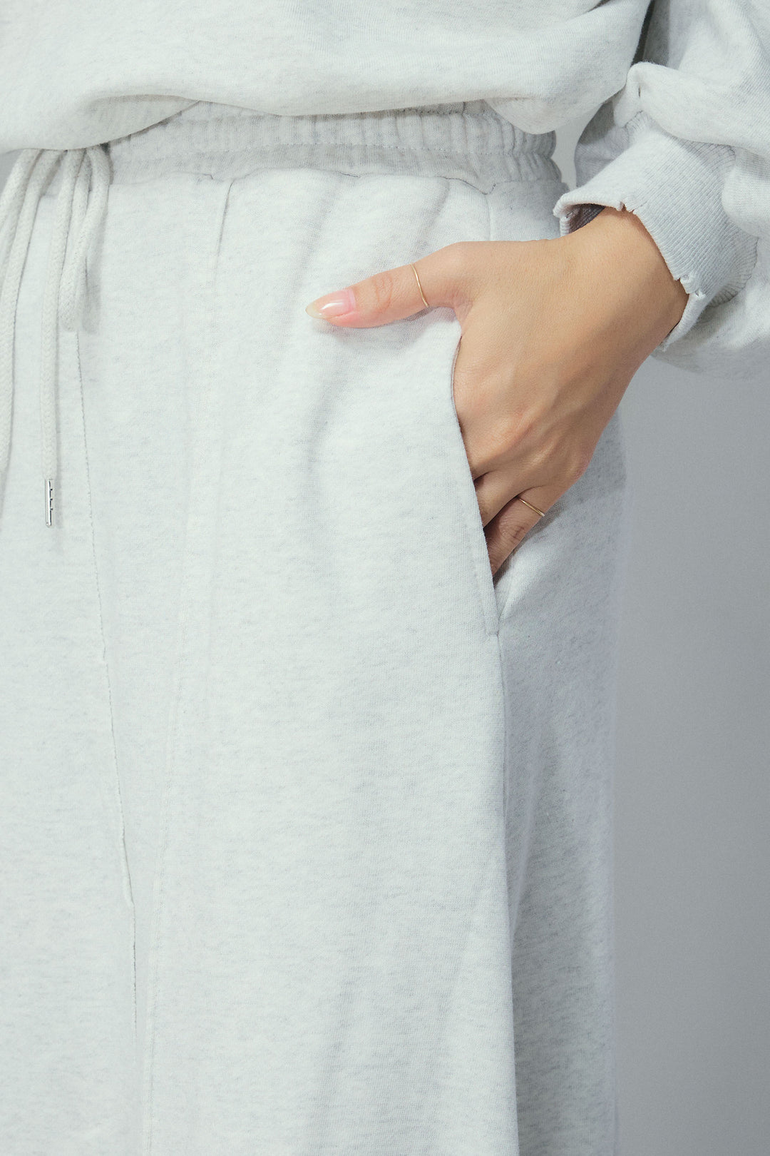 [予約/SET]ヴィンテージ加工PO+フロントスリット裏毛SK(2set)