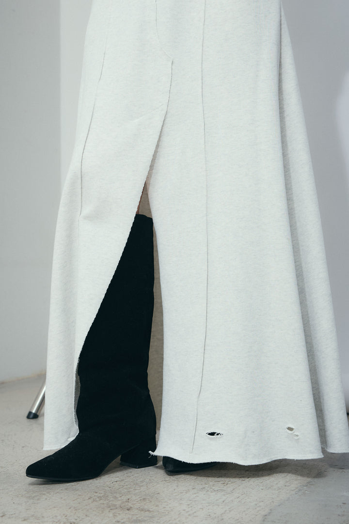 [予約/SET]ヴィンテージ加工PO+フロントスリット裏毛SK(2set)