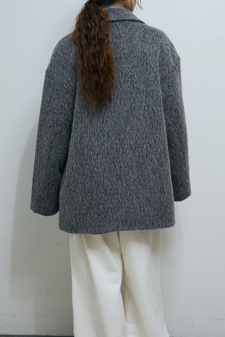 [予約]シャギーミドルコート