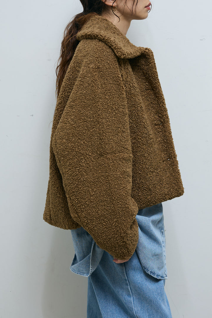 [予約]ショートテディベアコート