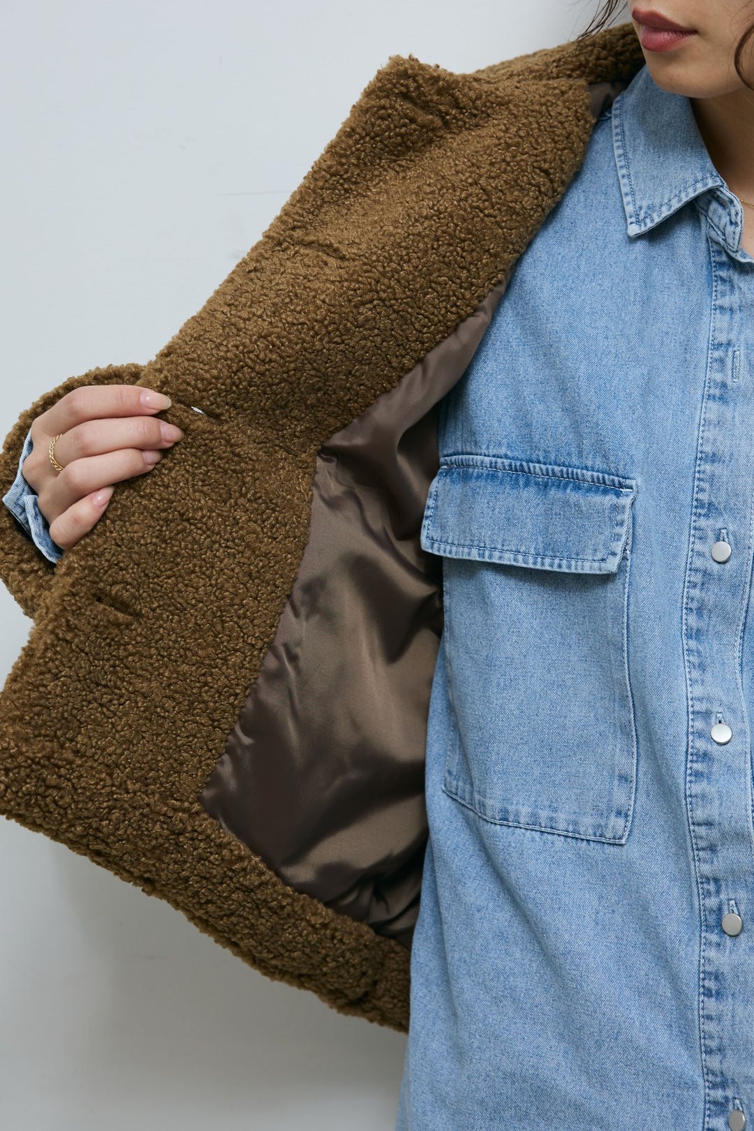 [予約]ショートテディベアコート