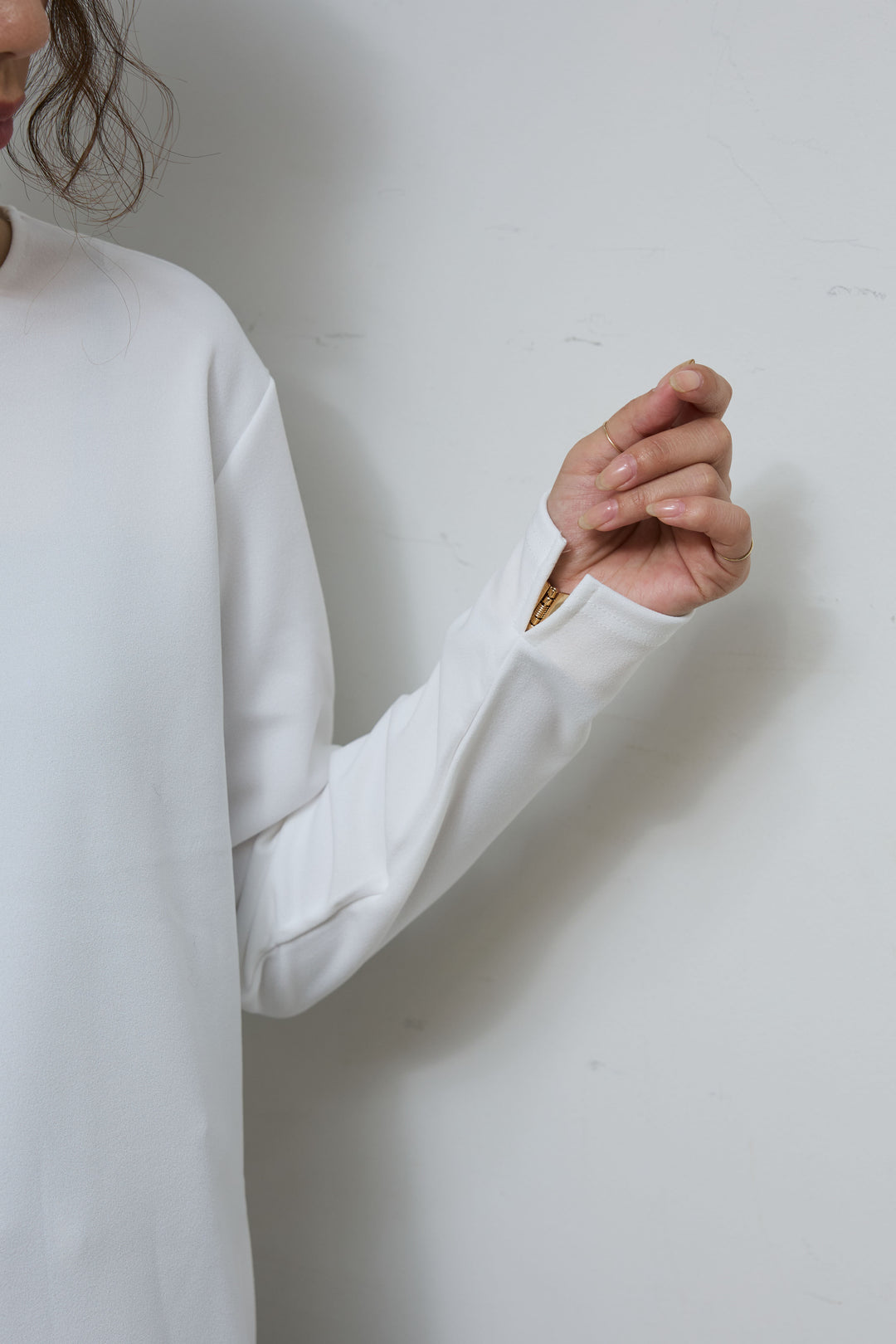 [予約/SET]レイヤードネットニットセット+ベルト付きチェックタックワイドパンツ(2set)