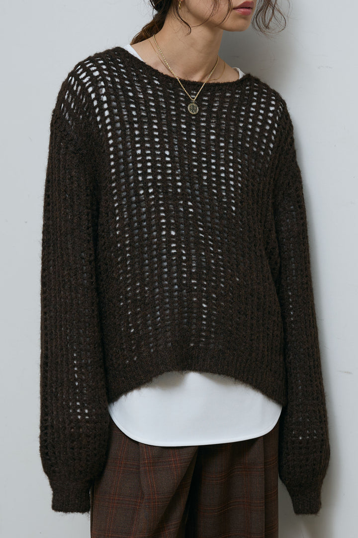 [予約]レイヤードネットニットセット