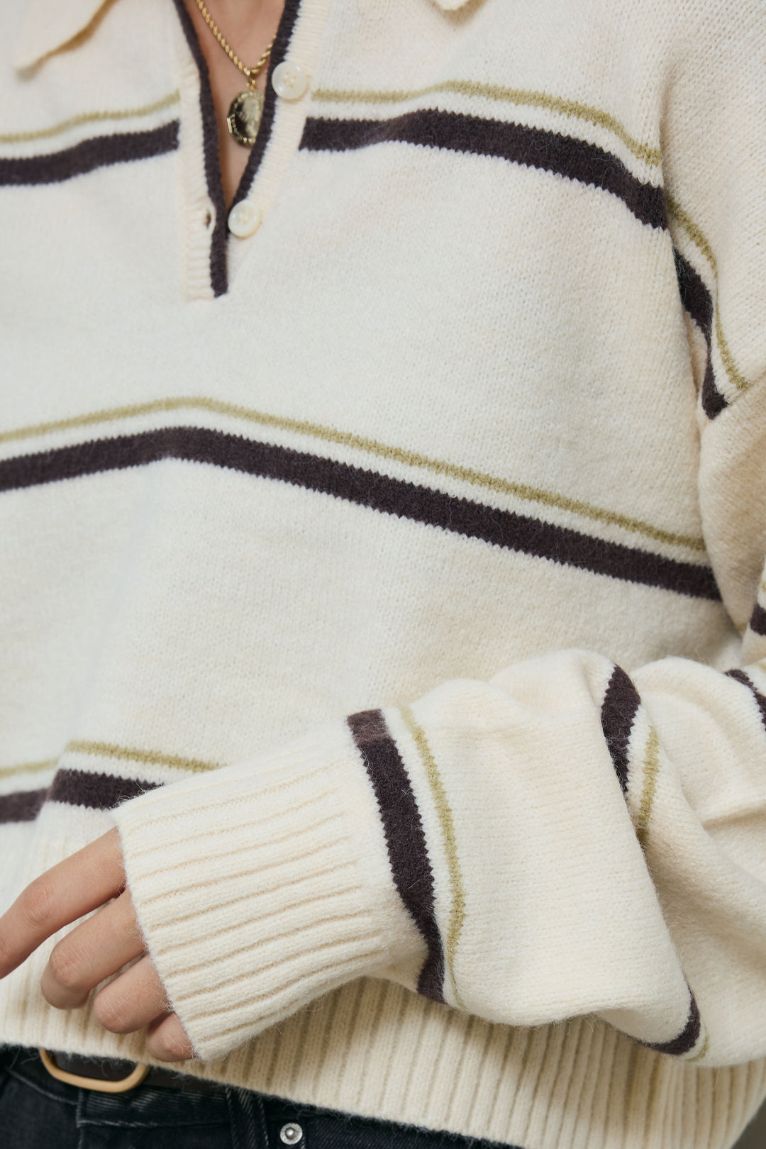 [予約]ボーダーポロニット