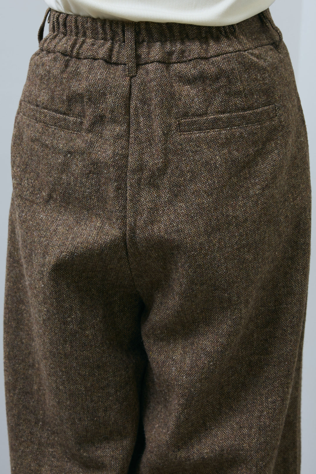 [予約]ツイードタックパンツ