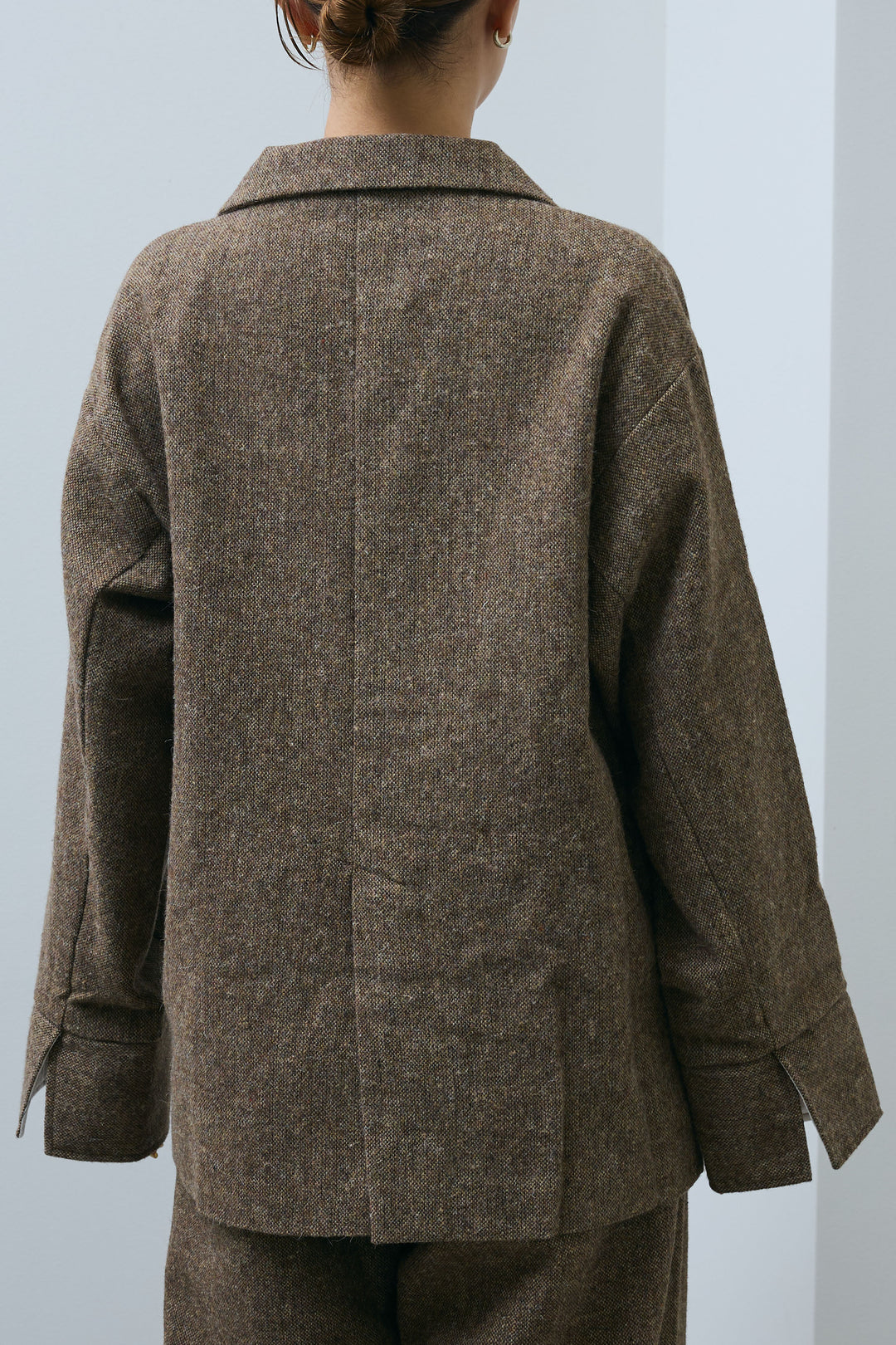 [予約]ツイードレイヤードダブルテーラードJK