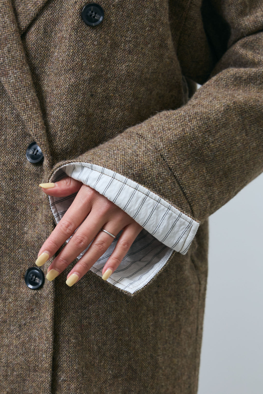 [予約/SET]ツイードレイヤードダブルテーラードJK+ツイードタックパンツ(2set)